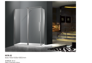 Nurgas dušš mõõtmisruumi