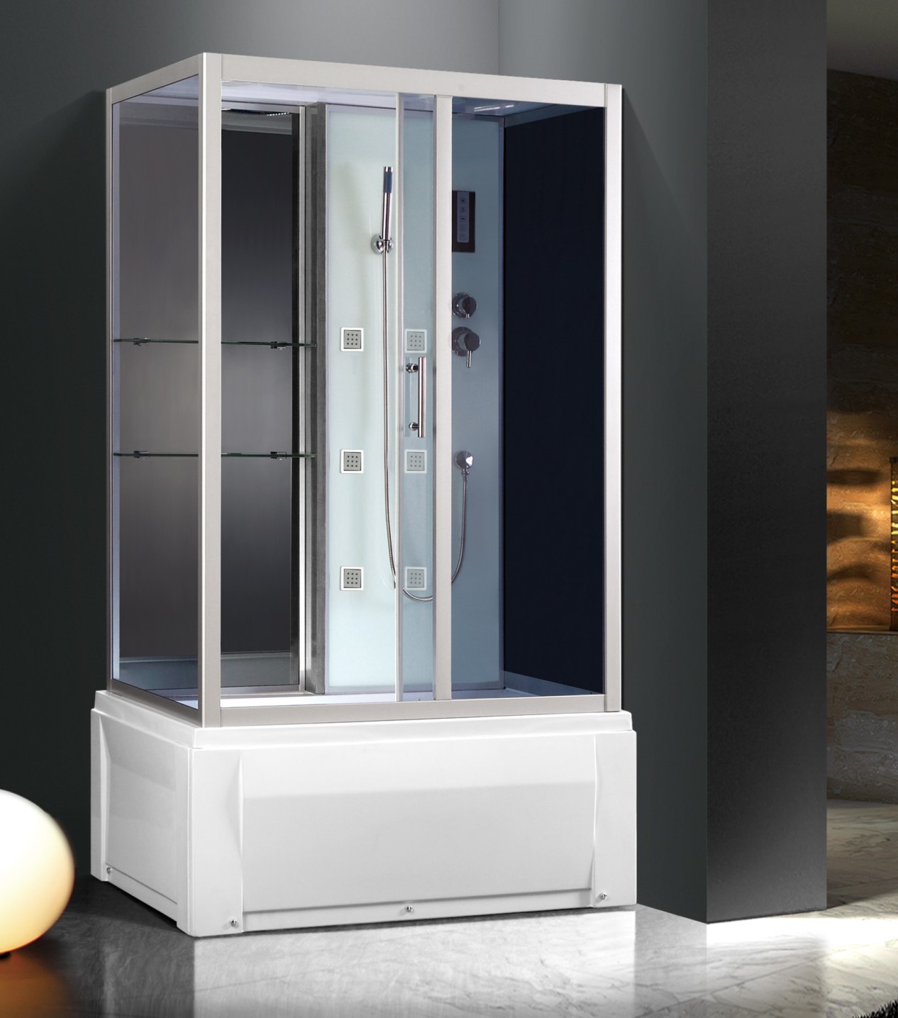 L-529-AX-Large and Luxury Bathtub Shower Combo Cabin with massage jets_副本.jpg