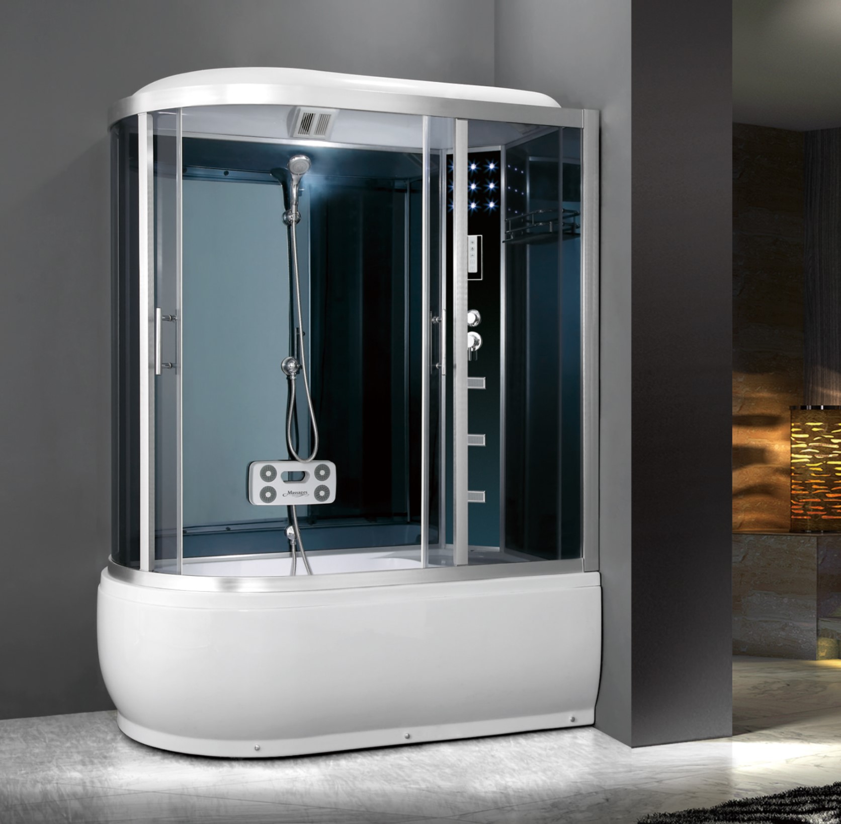 L-511-A (L)-Bathtub Shower Combo Stall With 2 Glass Sliding Doors_副本.jpg