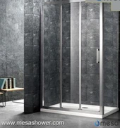 Raamitud 2017 Uus disaini kokkuklapitavad klaasist libistatav dušikarbid