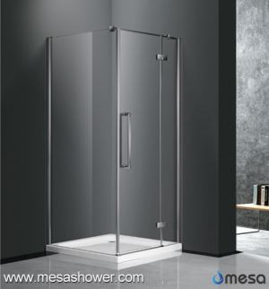 Uus Luksuslik kaasaegne disainitud nurkhaariline hingedega dušikabiin müügiks