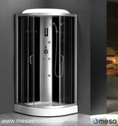 Alumiiniumraamiga uus aurusauniga dušikomplekt