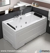 Ristkülikukujuline akrüüli kahe inimese vanni massaaživann