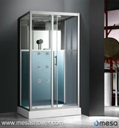 Dushikabiinid ukse- ja massaažifunktsiooniga vannitoa müügis