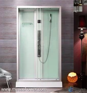 Alaline nelinurkne duširuum lükandakiu uksega