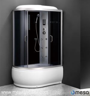 Kasutatav akrüülist dušši küpsetusvann Combo disain