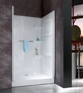 Akrüülist duši all Surround Wall Set ja ümbritseb