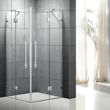 Kaasaegse Disaini Square kujuga raamita dušikabiin